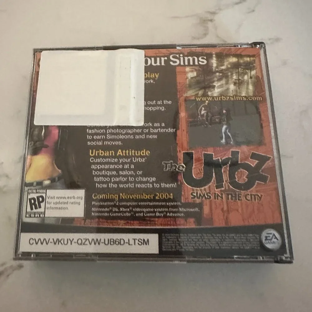 Sims 2 PC CD-ROM 4 Disk Set